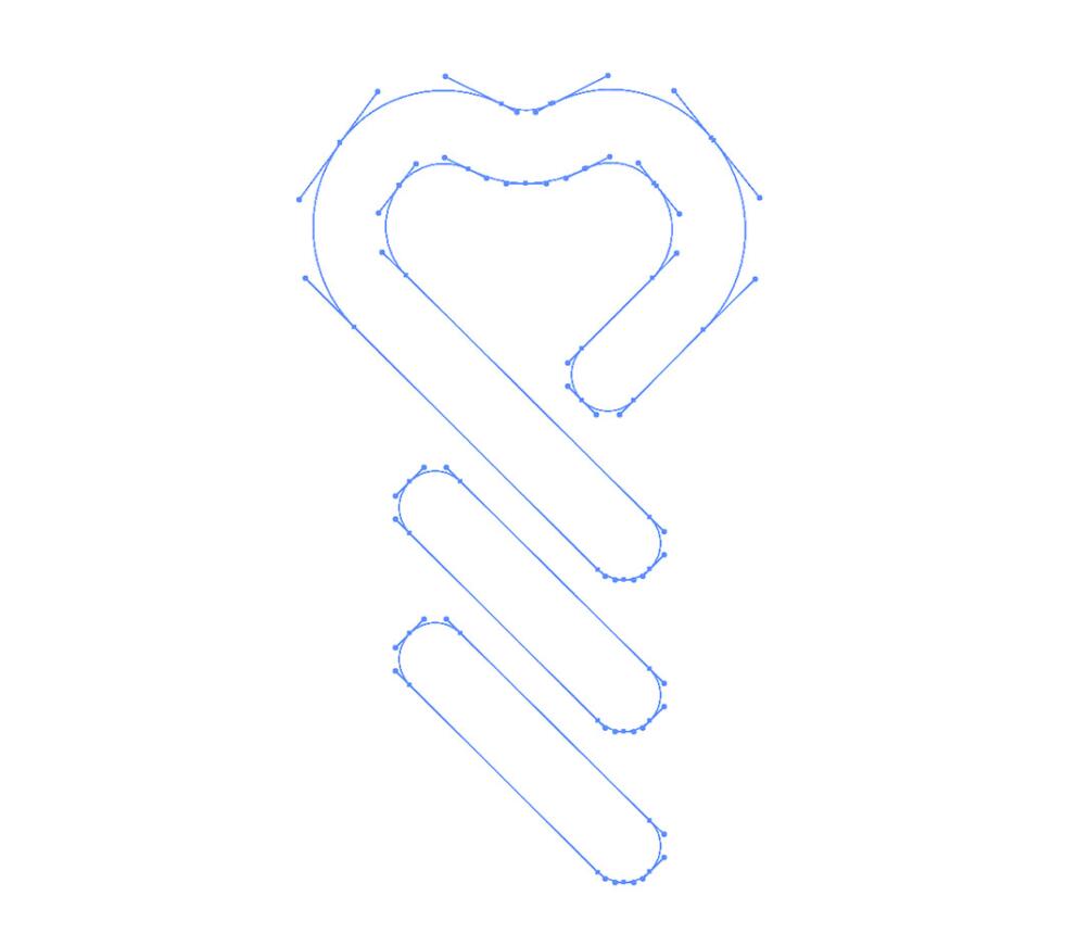 DMIC 亞科診所品牌logo-vi設(shè)計(jì)，明亮輕藍(lán)紫色搭配略灰色