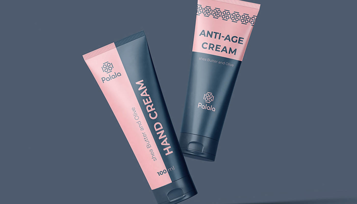 palala瘦身減肥產(chǎn)品與服務(wù)工作室品牌logo設(shè)計形象vi設(shè)計包裝設(shè)計,方形花朵高識別風(fēng)格