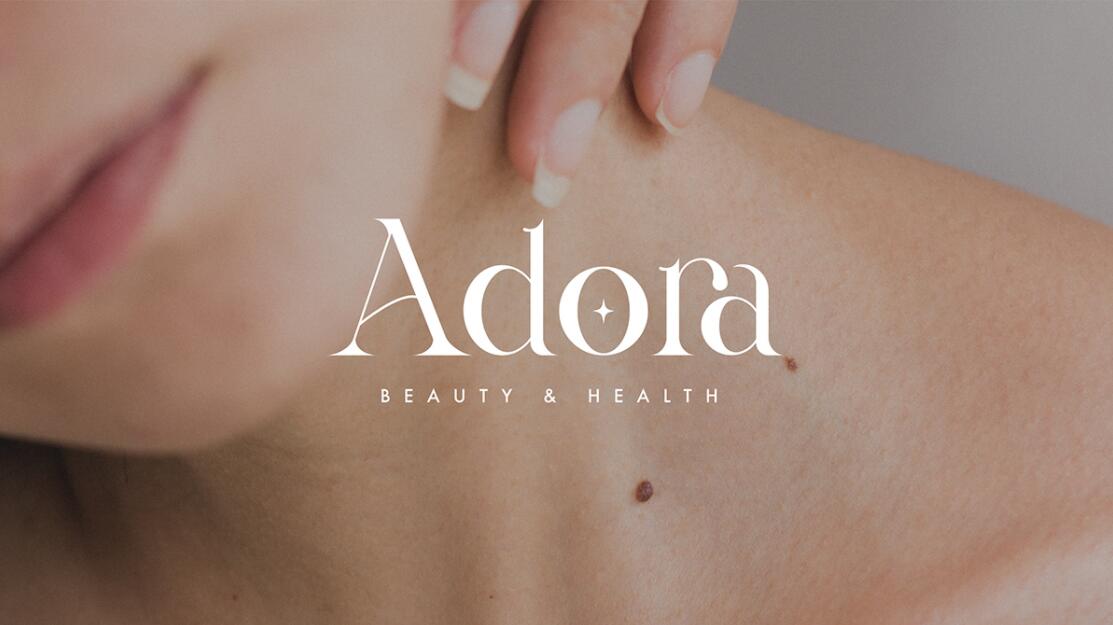 Adora護(hù)膚和美容品牌LOGO設(shè)計(jì)