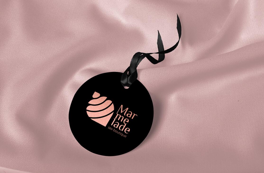 Marmelade 成人性用品品牌logo設(shè)計vi設(shè)計，神秘誘惑風格