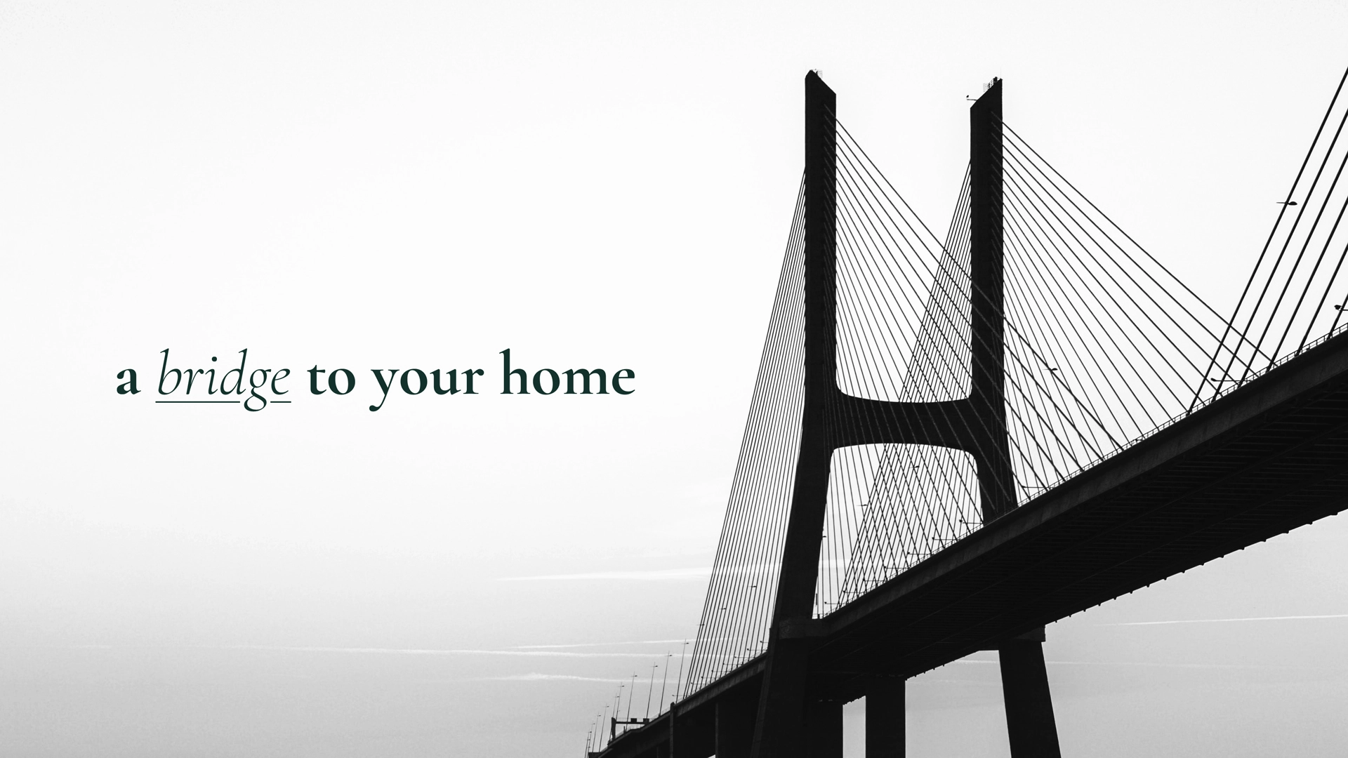 Heather Adickes房地產(chǎn)中介經(jīng)紀人品牌logo設(shè)計形象設(shè)計，字母H+橋梁+房子