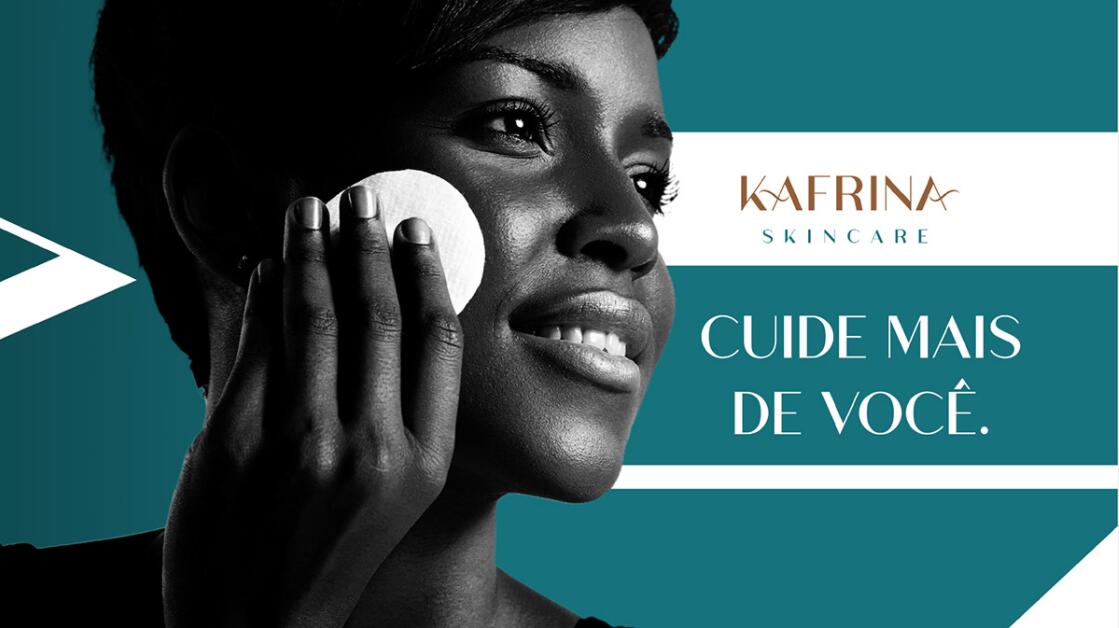 KAFRINA美容護膚產(chǎn)品品牌logo/vi/包裝設計，雙A字母+橢圓形品牌形象識別