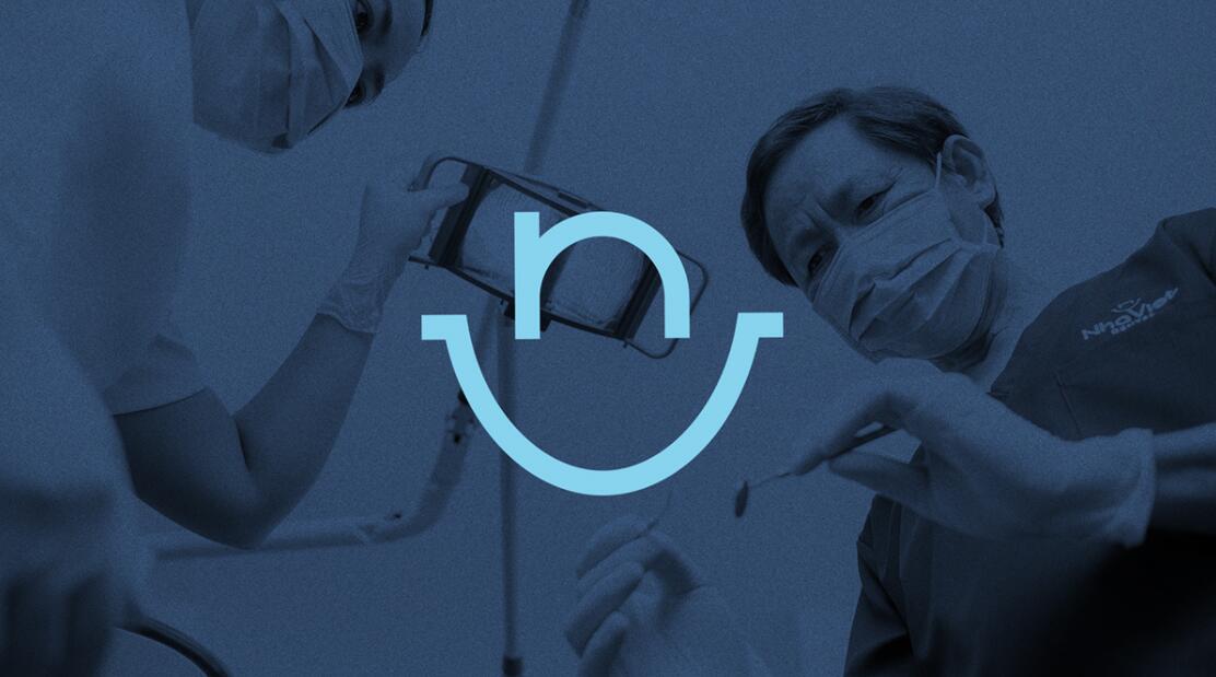 Nha Viet 牙科牙齒醫(yī)療診所品牌全案策劃設(shè)計(jì)-logo