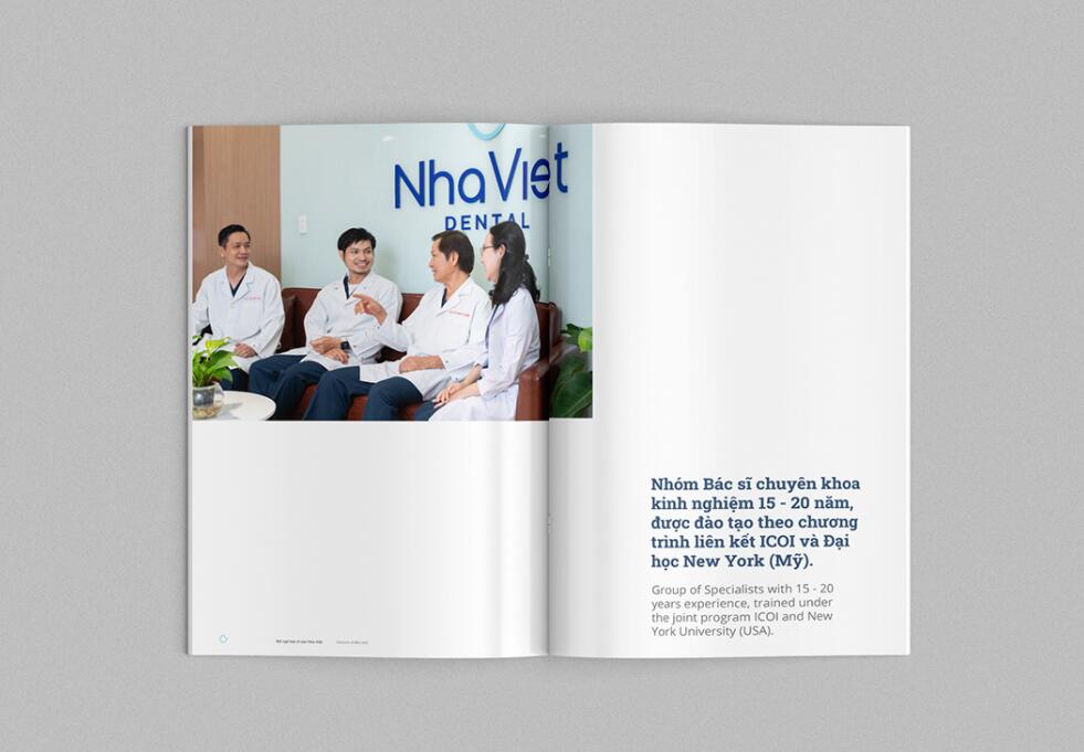 Nha Viet 牙科牙齒醫(yī)療診所品牌全案策劃設計-畫冊