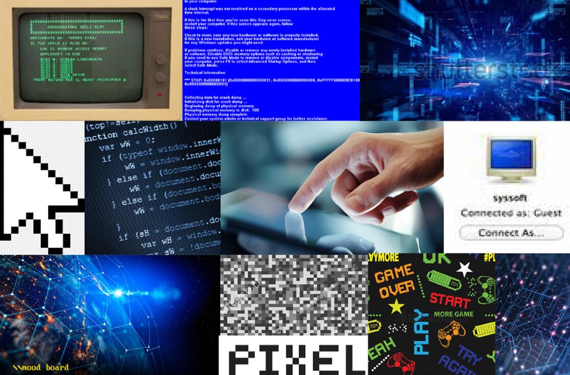 Techmoney 在線互聯(lián)網(wǎng)金融品牌形象vi設計“馬賽克像素”元素