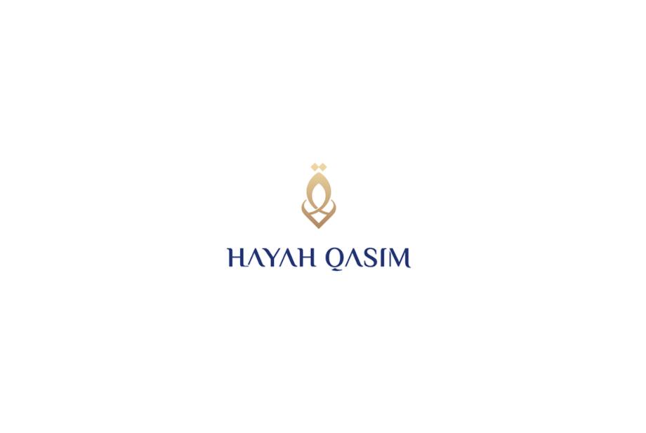 Hayah Qasim 微整形美容保健機(jī)構(gòu)logo設(shè)計(jì)vi設(shè)計(jì)，優(yōu)雅藝術(shù)尊貴風(fēng)格