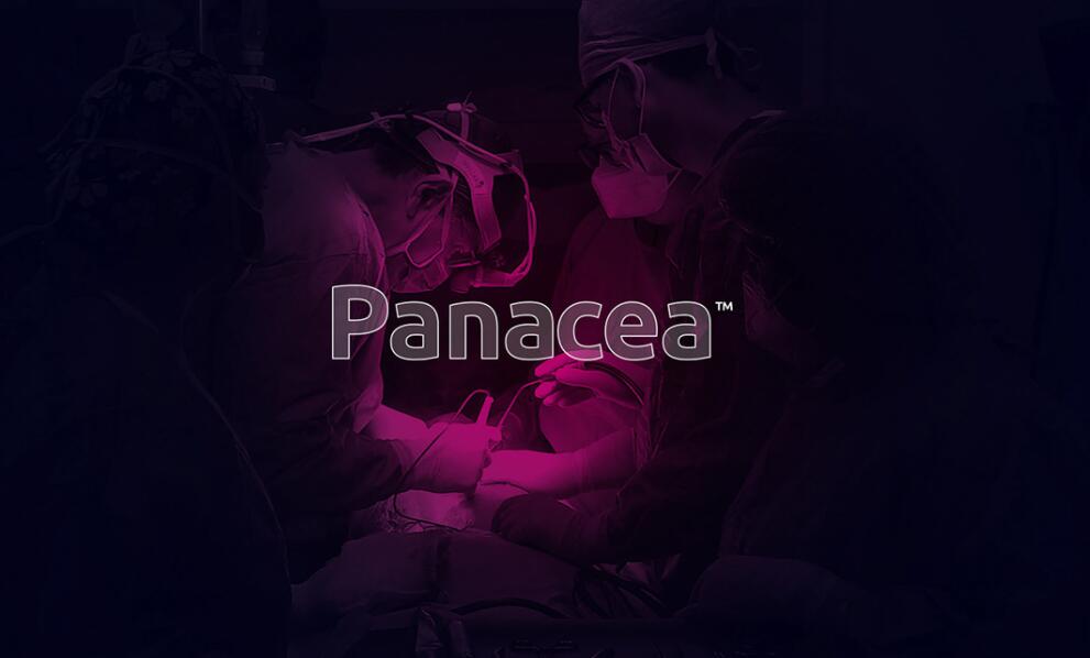 Panacea 女性體型矯正健康美容整理護理醫(yī)院logo設(shè)計，女神輪廓圖形