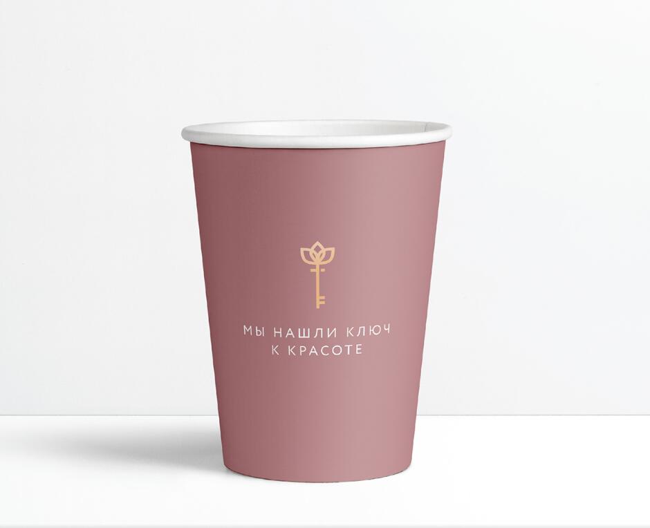 伏爾加整形外科和醫(yī)學美容中心標志設計品牌形象設計,暗桃紅與金色配色 伏爾加整形外科和醫(yī)學美容中心標志設計品牌形象設計,暗桃紅與金色配色