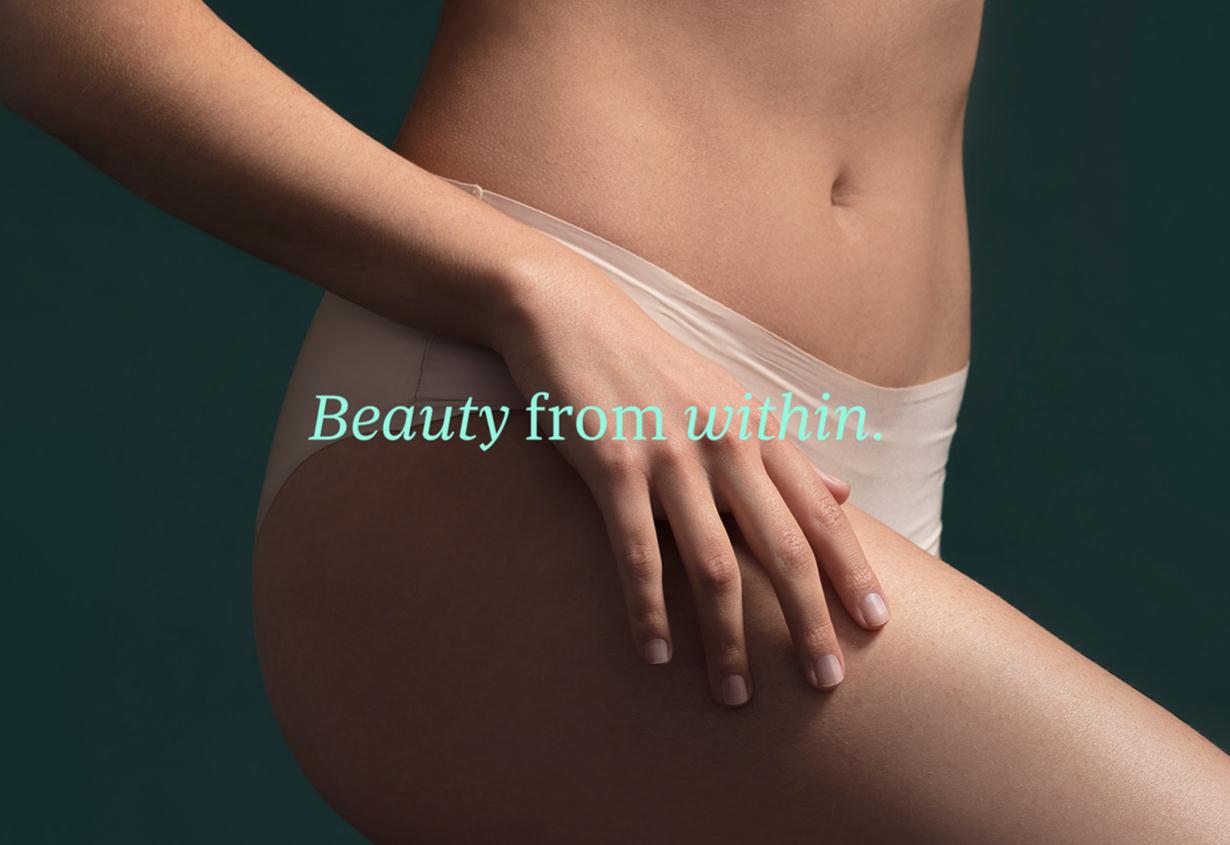 Musāh 美容整形外科診所品牌視覺形象VI設(shè)計(jì)，藍(lán)綠色粉色三色搭配