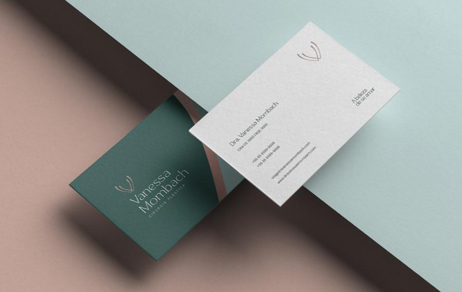 Vanessa 中老年女性美容整形醫(yī)生品牌vi形象設(shè)計(jì)logo設(shè)計(jì)。V字母識(shí)別與綠淺綠粉三色