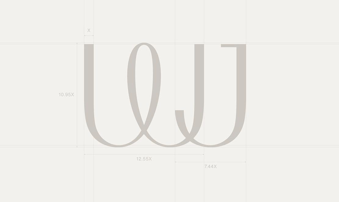 wonjin韓國(guó)醫(yī)療美容整形機(jī)構(gòu)整套vi設(shè)計(jì)，低調(diào)暗綠色風(fēng)格