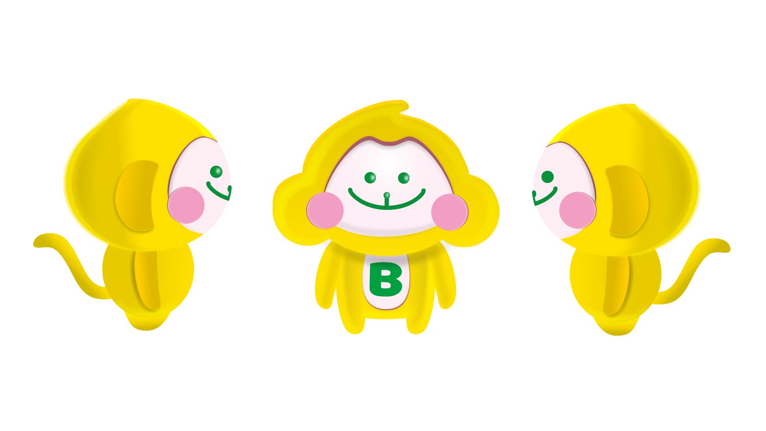 貝倍園兒童圖書“猴子”吉祥物設(shè)計(jì)