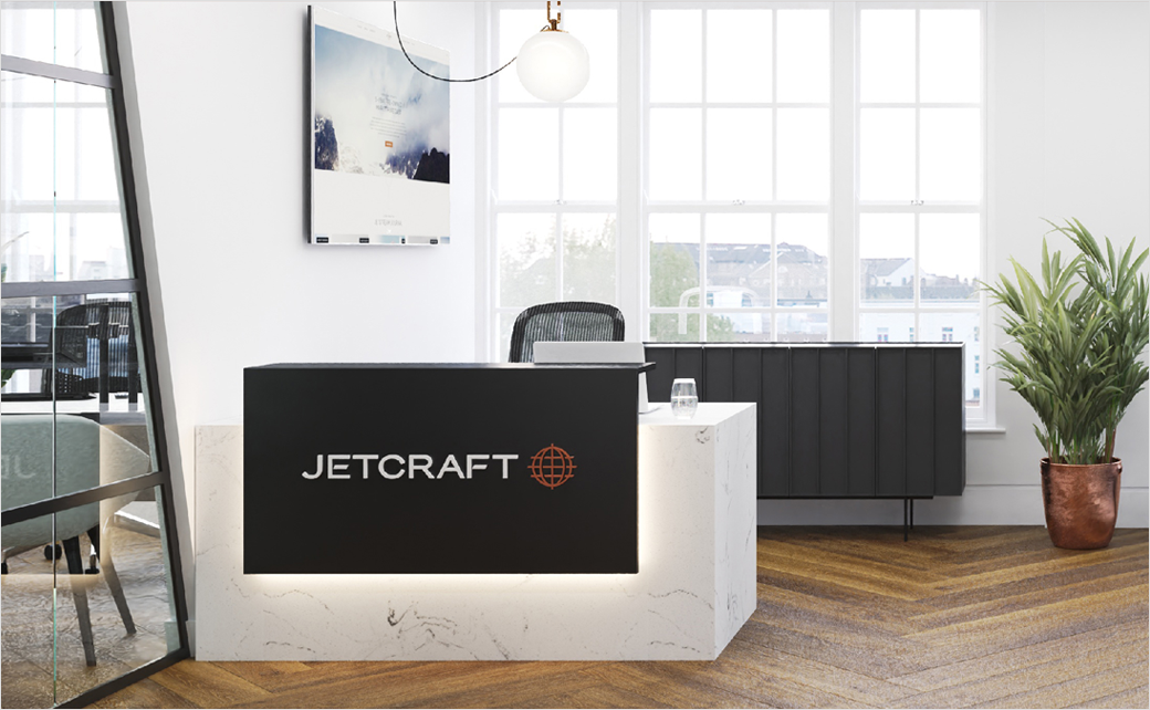 Jetcraft 全球私人飛機(jī)經(jīng)紀(jì)貿(mào)易公司logo設(shè)計(jì)vi設(shè)計(jì)”銅色線條地球“