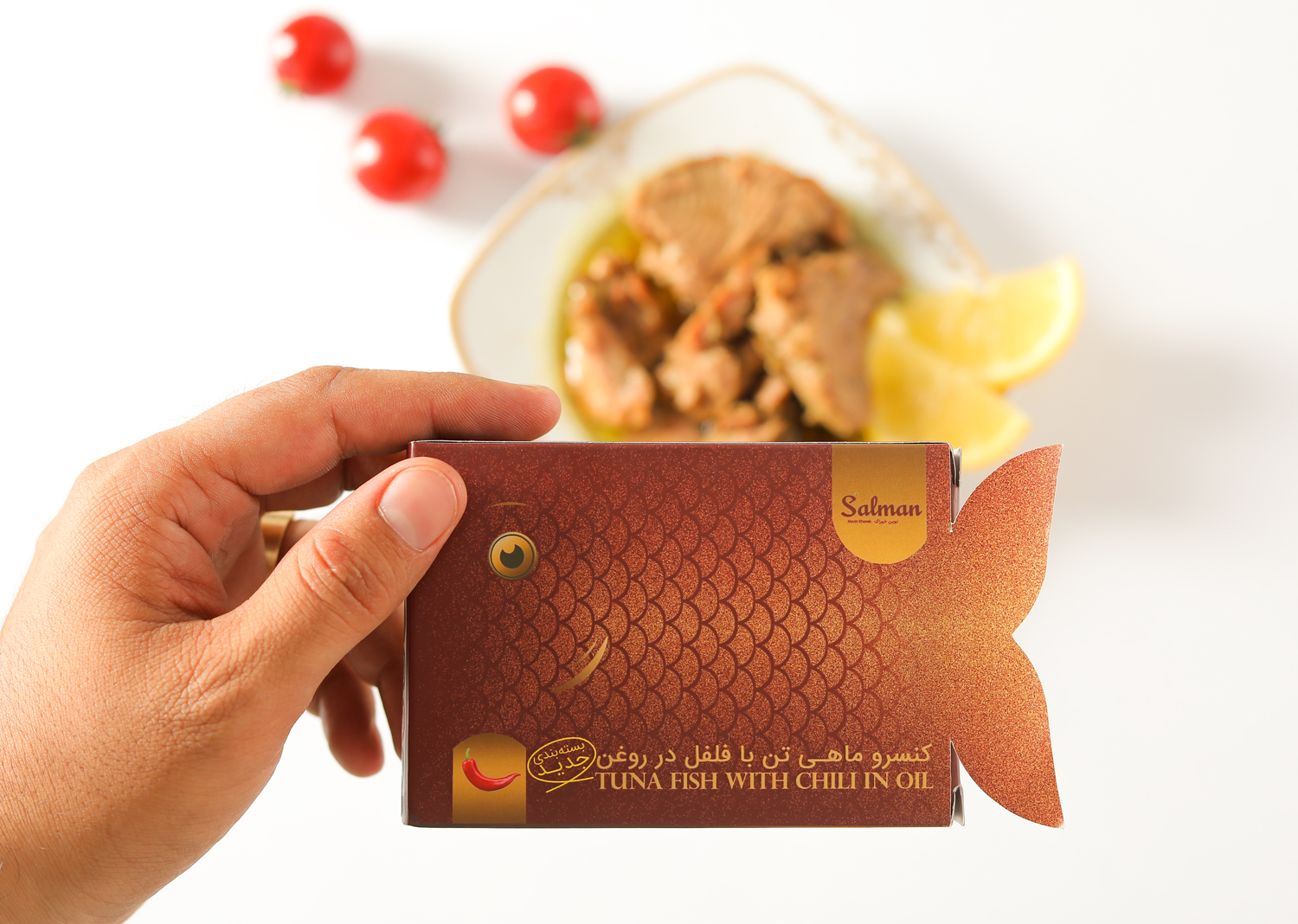 薩爾曼金槍魚罐頭包裝設(shè)計“魚鱗圖案”