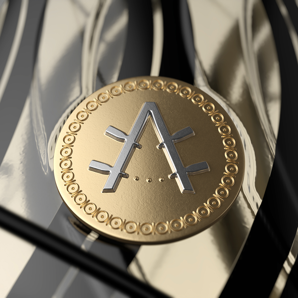 Azur 起泡酒包裝設(shè)計(jì)瓶型設(shè)計(jì)，黑金螺旋線條