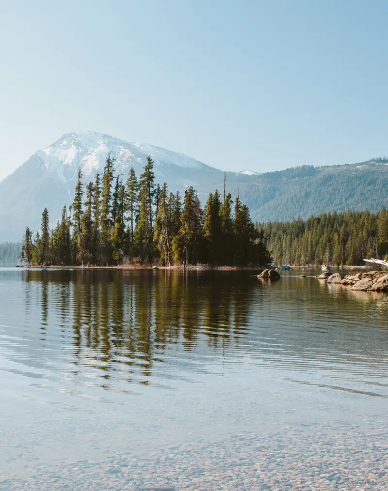 華盛頓州立公園logo設(shè)計(jì)，展示主要地形地標(biāo)特點(diǎn)