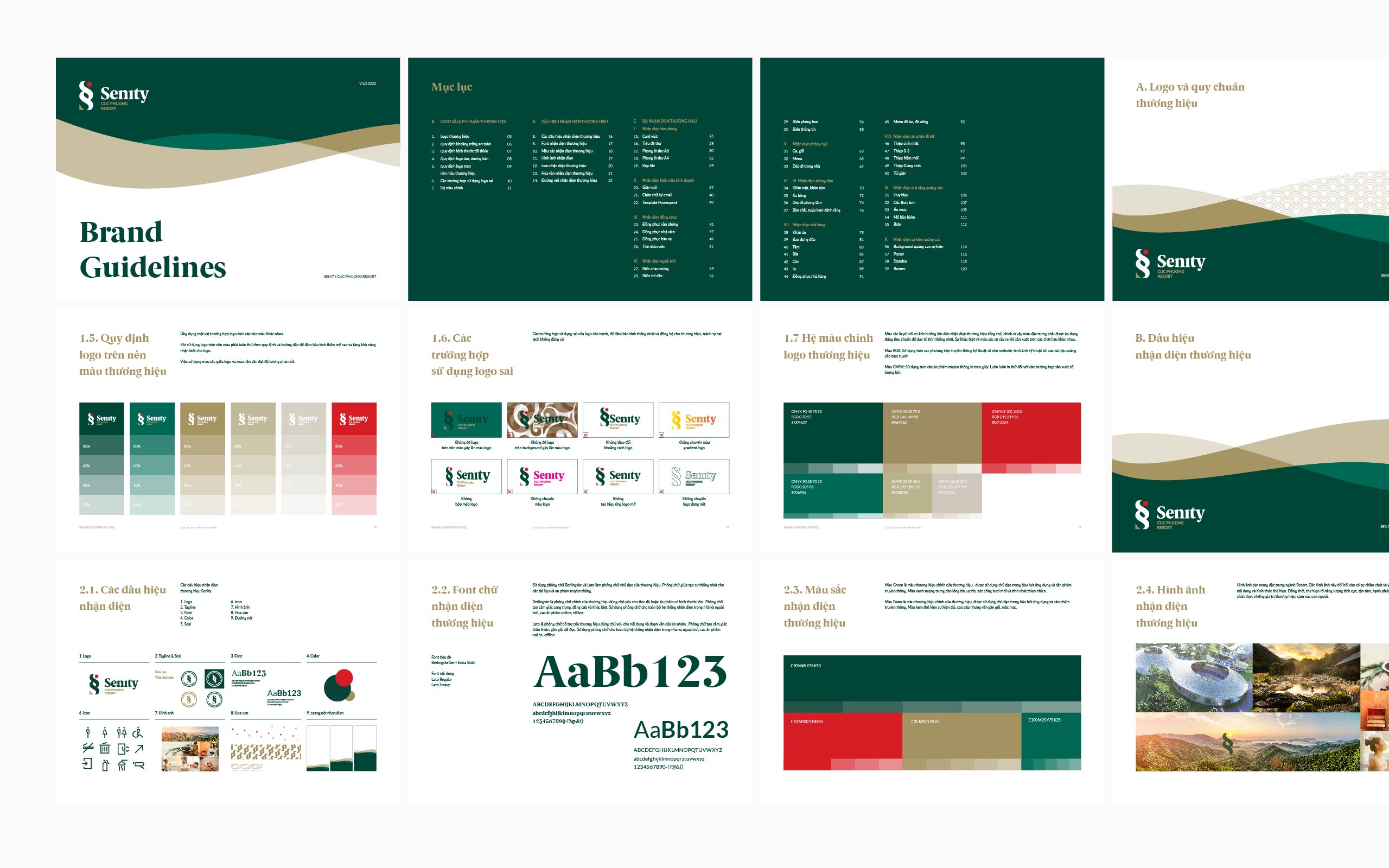 Senity越南礦物溫泉日式度假村酒店品牌形象設(shè)計-logo&vi&導(dǎo)視