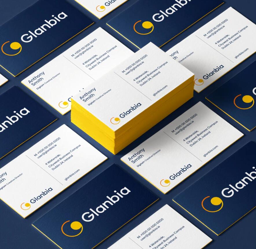 Glanbia 保健營養(yǎng)補(bǔ)充劑品牌設(shè)計(jì)logo&vi設(shè)計(jì)，簡潔活力運(yùn)動(dòng)風(fēng)格