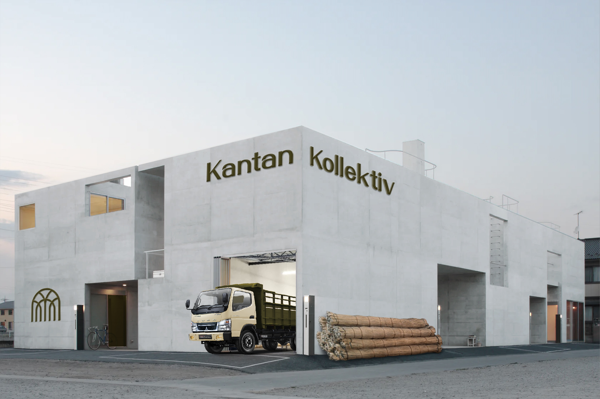 Kantan手工藤制家具家居裝飾公司品牌logo設(shè)計(jì)vi設(shè)計(jì),標(biāo)志性家具、藤編和拱形窗戶組合 Kantan手工藤制家具家居裝飾公司品牌logo設(shè)計(jì)vi設(shè)計(jì),標(biāo)志性家具、藤編和拱形窗戶組合