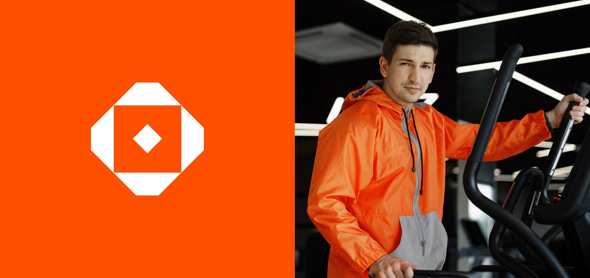 Verve 健身服裝和設(shè)備品牌命名logo設(shè)計(jì)vi設(shè)計(jì)，方形元素