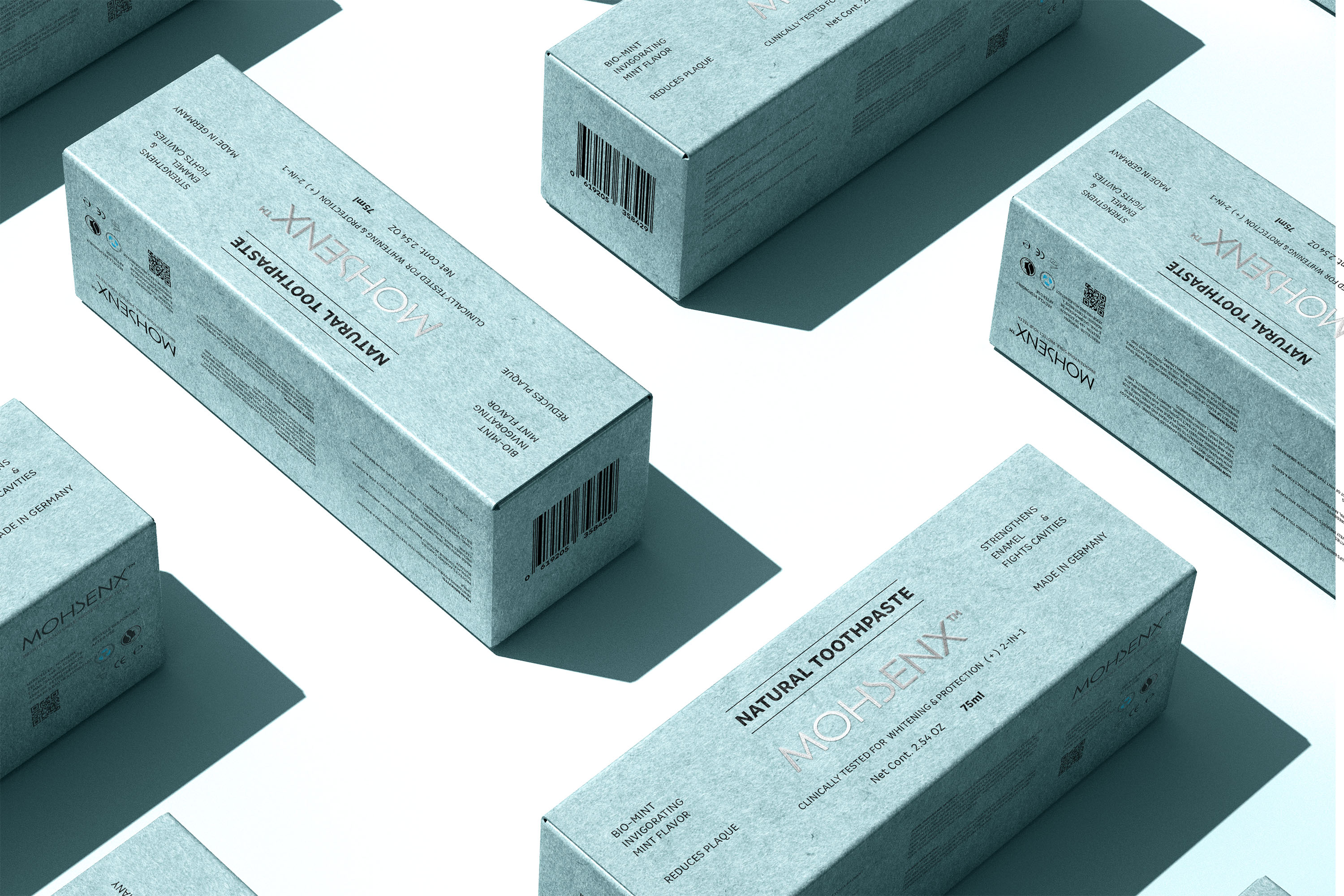 MohsenX 口腔護(hù)理牙膏品牌創(chuàng)建包裝設(shè)計(jì)“醫(yī)學(xué)風(fēng)格”