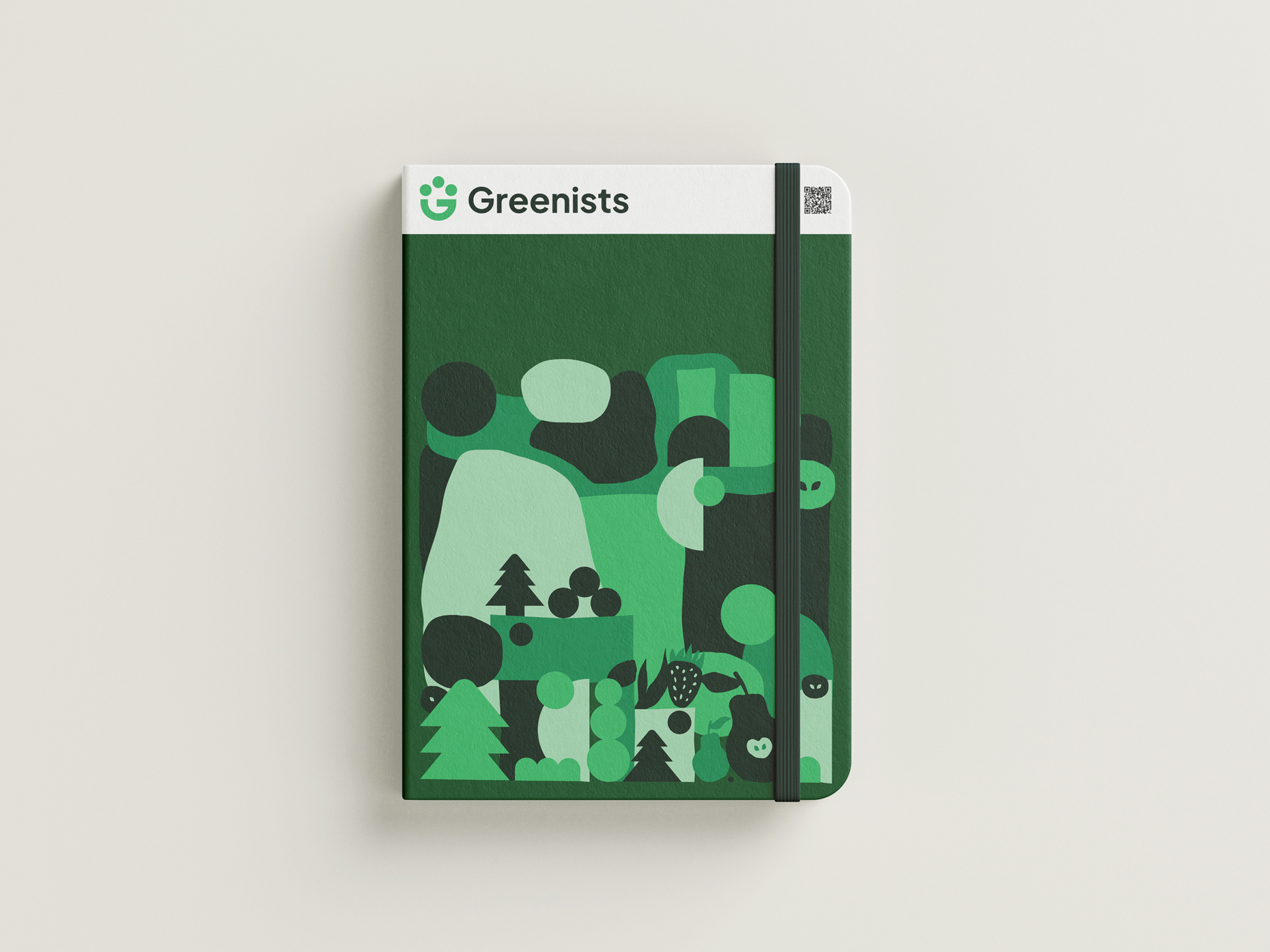 Greenists農(nóng)業(yè)教育學(xué)院綠色G字母logo設(shè)計(jì)vi視覺(jué)形象設(shè)計(jì)