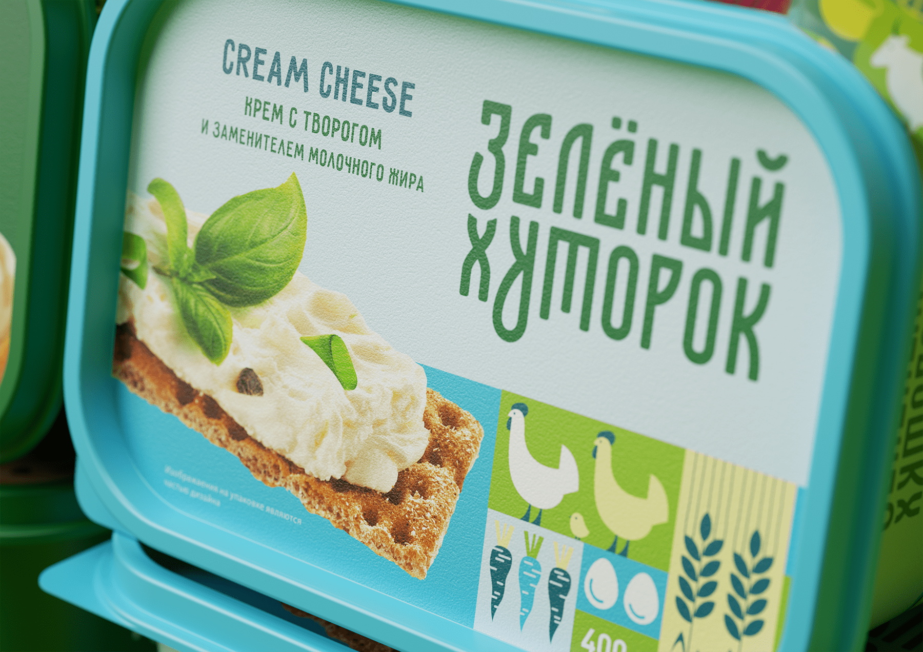 ZELENYJ KHUTOROK 奶酪三明治食品產(chǎn)品線包裝設(shè)計(jì),虛實(shí)結(jié)合的自然清淡設(shè)計(jì)風(fēng)格 ZELENYJ KHUTOROK 奶酪三明治食品產(chǎn)品線包裝設(shè)計(jì),虛實(shí)結(jié)合的自然清淡設(shè)計(jì)風(fēng)格