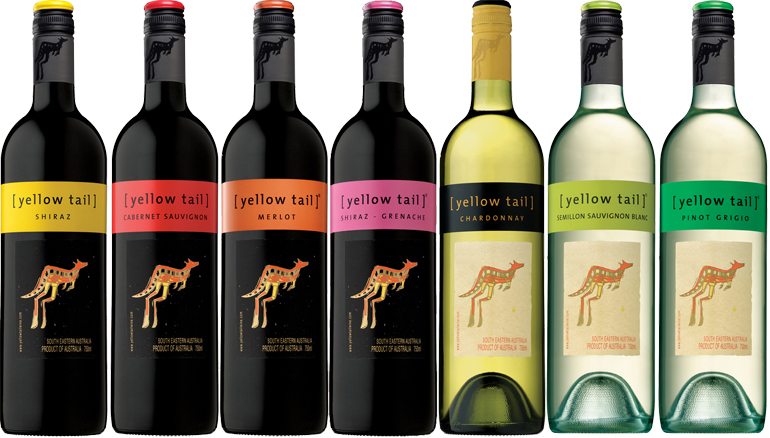 澳洲黃尾袋鼠葡萄酒高識(shí)別性品牌創(chuàng)建與包裝設(shè)計(jì) 澳洲黃尾袋鼠葡萄酒高識(shí)別性品牌創(chuàng)建與包裝設(shè)計(jì)