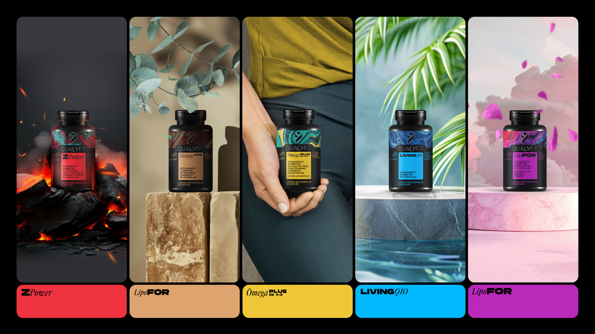 Qualyfit營養(yǎng)補(bǔ)充劑健康保健品更新logo設(shè)計(jì)包裝設(shè)計(jì),運(yùn)動風(fēng)logo+藝術(shù)底色 Qualyfit營養(yǎng)補(bǔ)充劑健康保健品更新logo設(shè)計(jì)包裝設(shè)計(jì),運(yùn)動風(fēng)logo+藝術(shù)底色