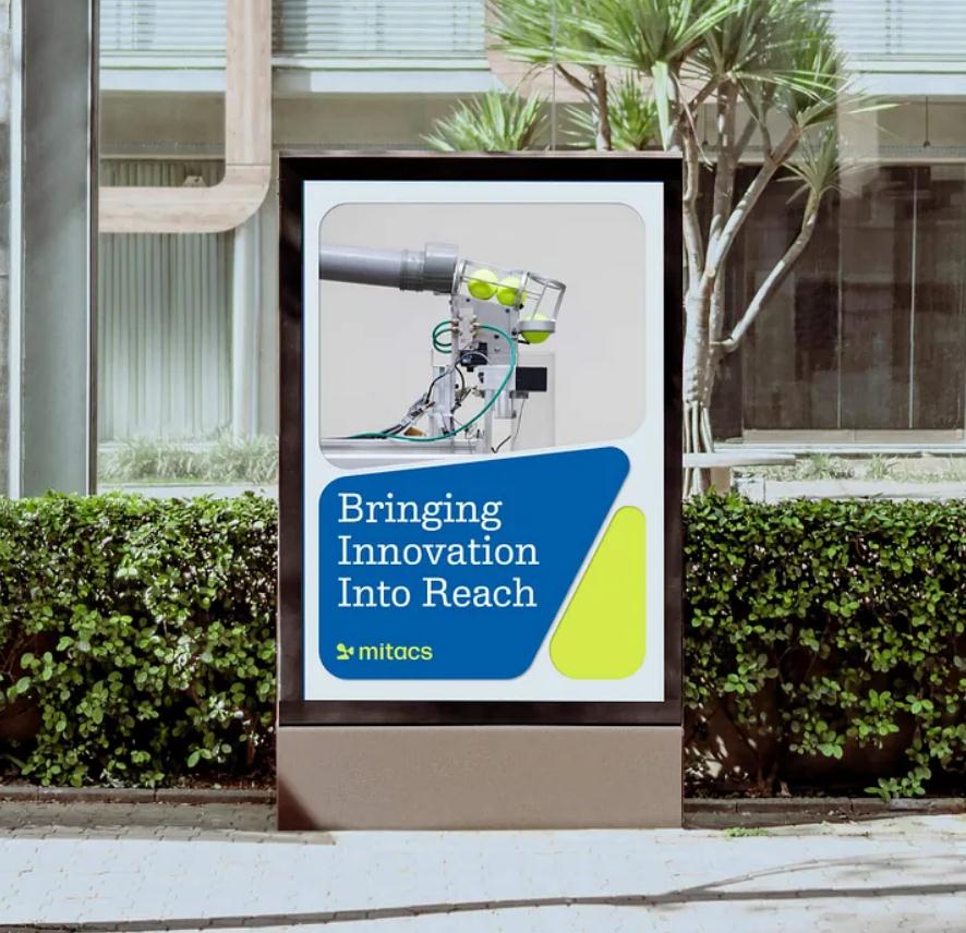 加拿大Mitacs企業(yè)創(chuàng)新孵化器投資公司新品牌視覺設(shè)計logo&vi設(shè)計