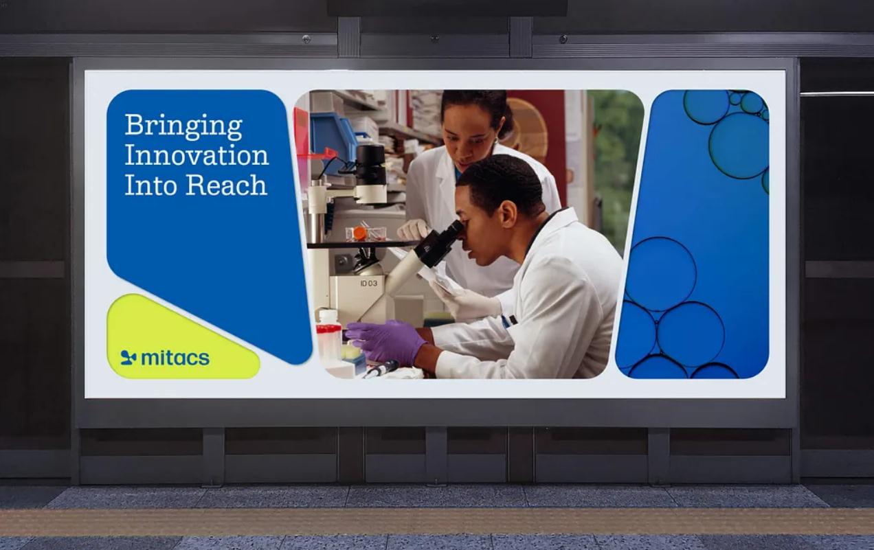 加拿大Mitacs企業(yè)創(chuàng)新孵化器投資公司新品牌視覺設計logo&vi設計