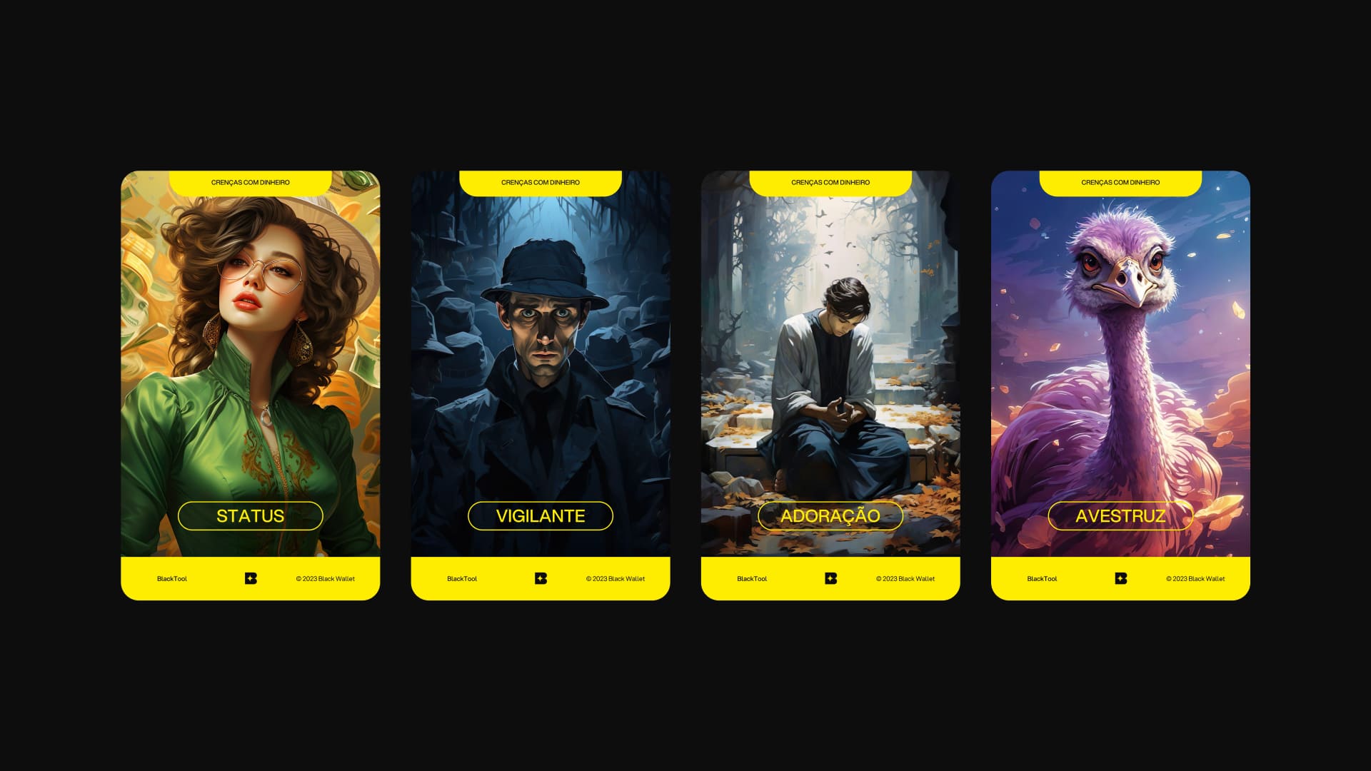 Black Wallet 財(cái)務(wù)規(guī)劃和投資咨詢金融公司vi設(shè)計(jì)企業(yè)形象設(shè)計(jì),黃色B字母+星元素 Black Wallet 財(cái)務(wù)規(guī)劃和投資咨詢金融公司vi設(shè)計(jì)企業(yè)形象設(shè)計(jì),黃色B字母+星元素