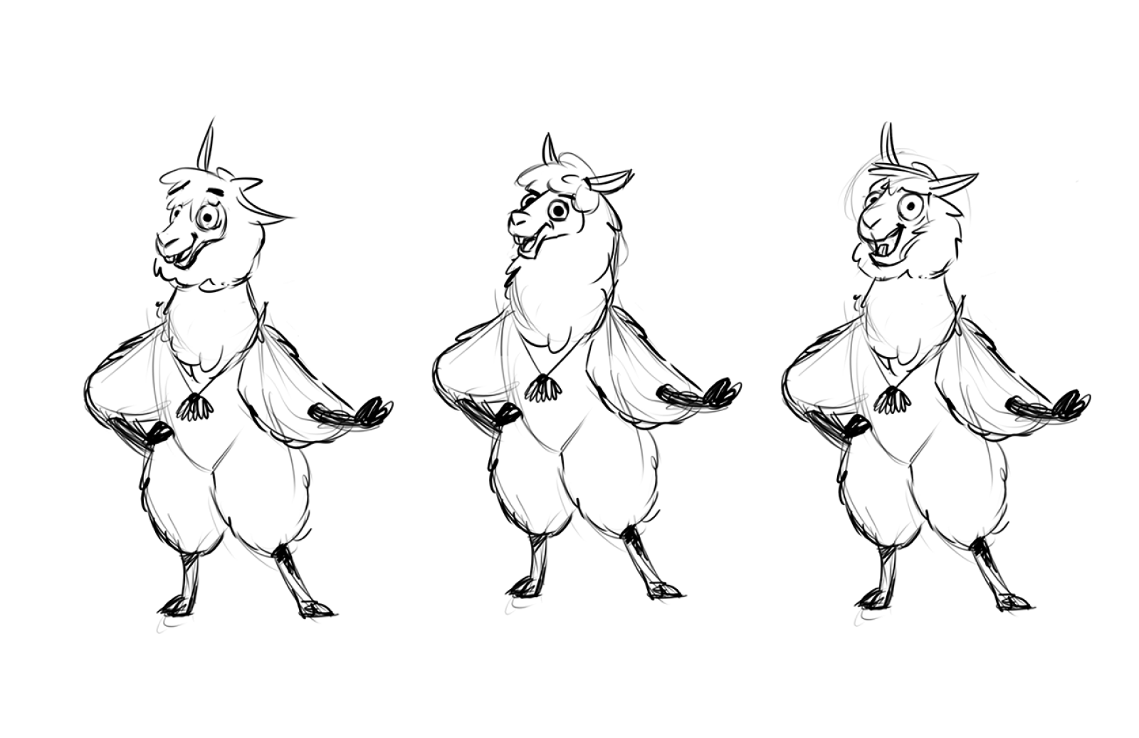 Lagerby 線上商城駱駝吉祥物設(shè)計創(chuàng)造過程，表情動作尤為亮眼