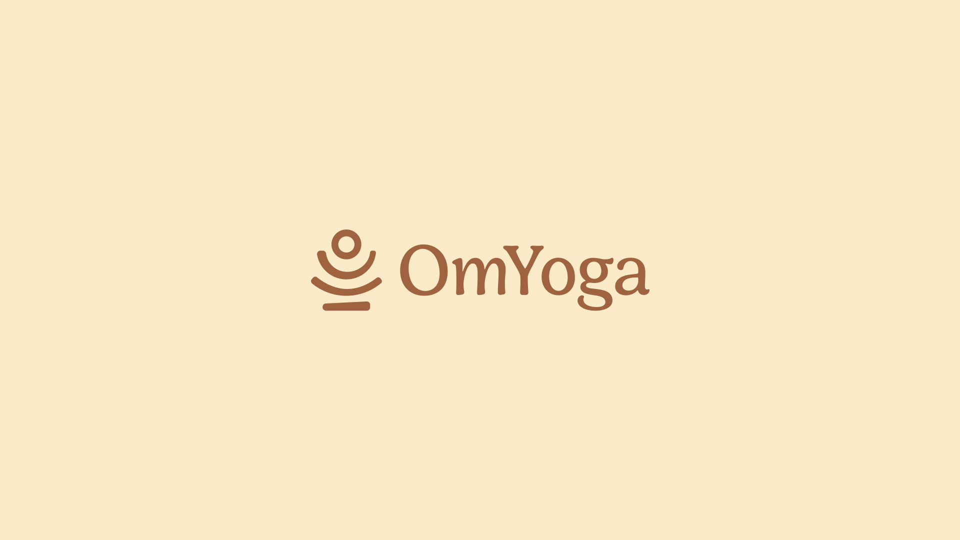 OmYoga 健康與瑜伽品牌設(shè)計-logo&vi設(shè)計公司