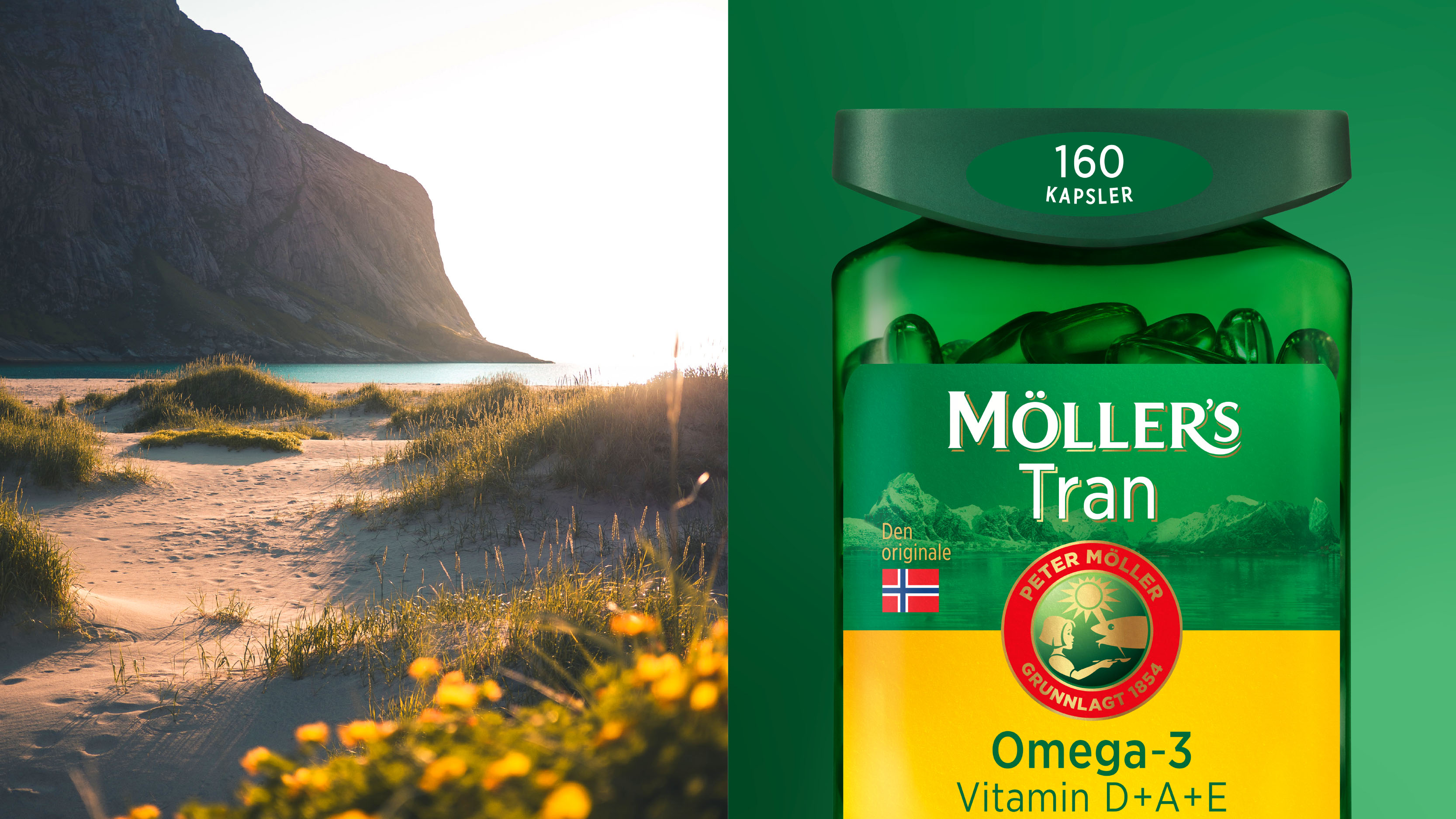 M?ller鱈魚肝油Omega-3保健品重新設計包裝,統(tǒng)一品牌風格,改變雜亂感覺 M?ller鱈魚肝油Omega-3保健品重新設計包裝,統(tǒng)一品牌風格,改變雜亂感覺