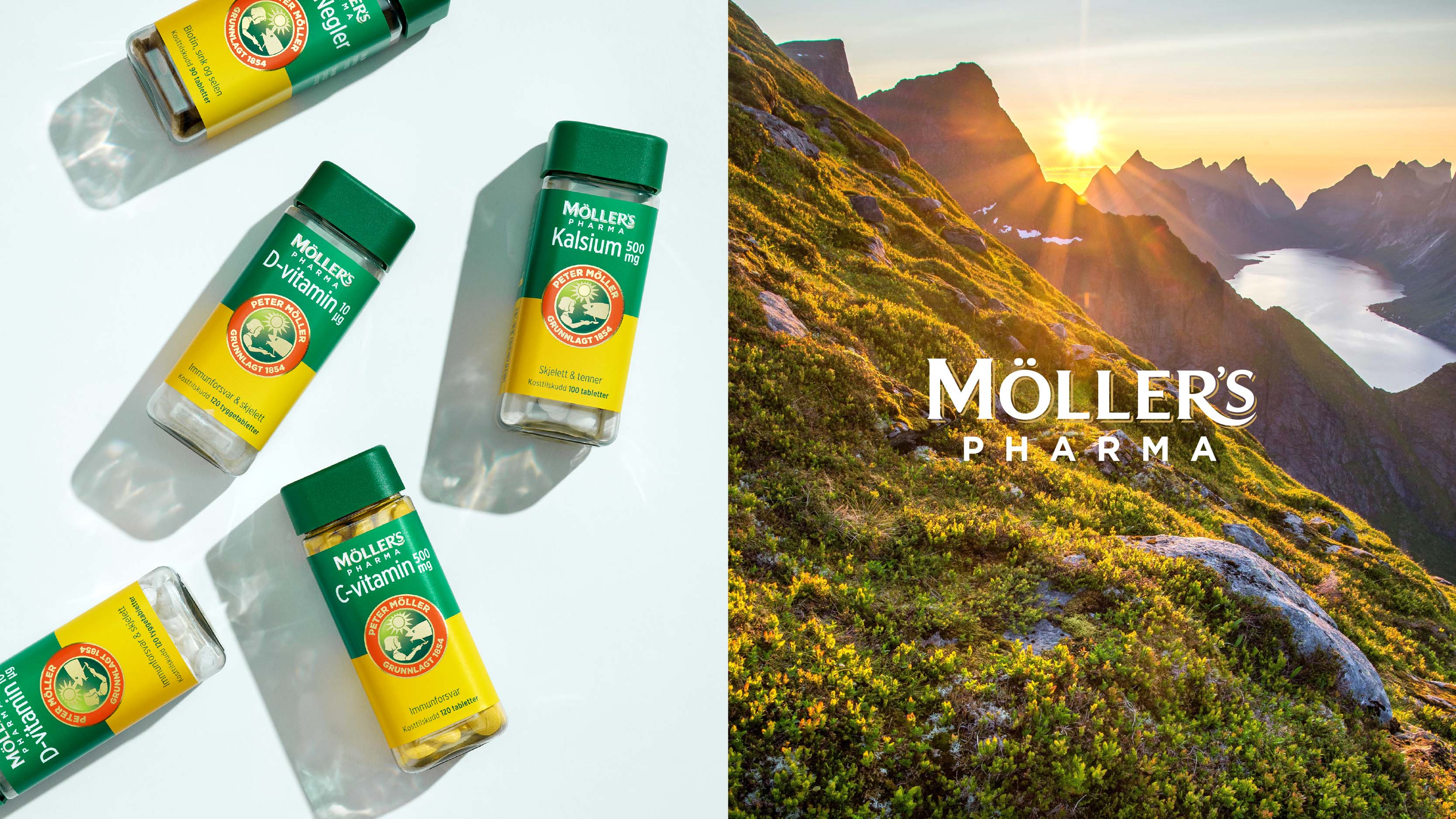 M?ller鱈魚肝油Omega-3保健品重新設計包裝,統(tǒng)一品牌風格,改變雜亂感覺 M?ller鱈魚肝油Omega-3保健品重新設計包裝,統(tǒng)一品牌風格,改變雜亂感覺