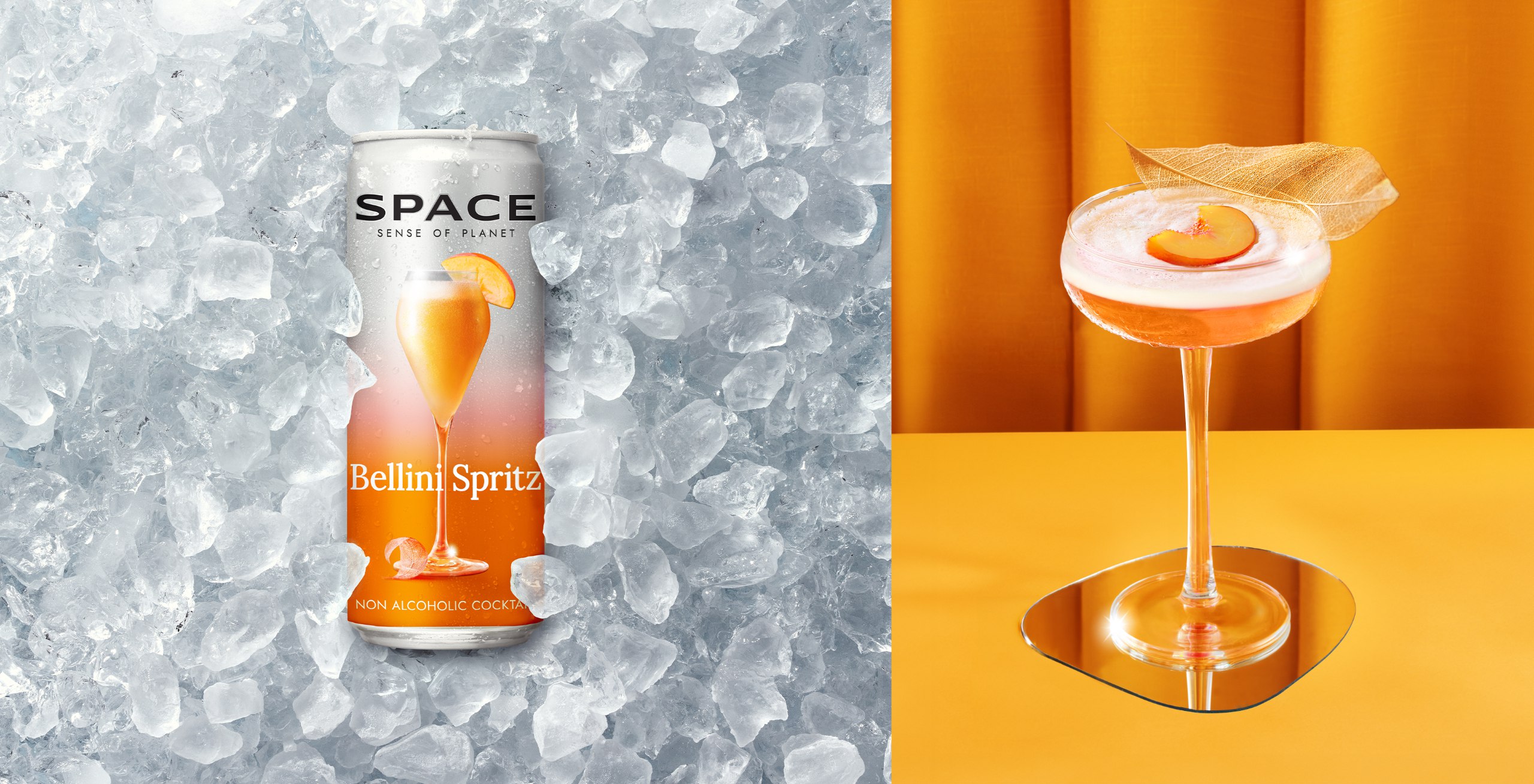 Space 精釀無酒精飲料包裝設計,銀色加變色現代太空風格 Space 精釀無酒精飲料包裝設計,銀色加變色現代太空風格