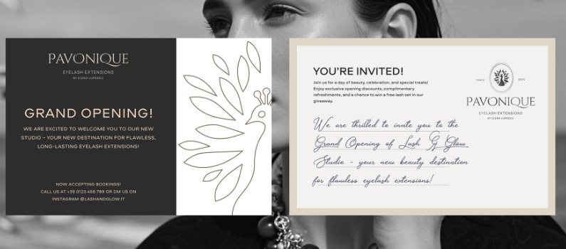 PAVONQUE繡眉睫毛醫(yī)療美容機構(gòu)孔雀logo設計品牌形象vi設計