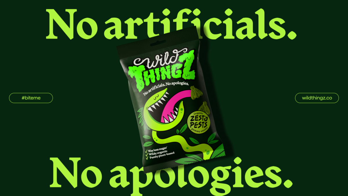 Wild Thingz有機(jī)植物基糖果打造吸引潮流的兒童叛逆品牌包裝設(shè)計及蛇吉祥物設(shè)計 Wild Thingz有機(jī)植物基糖果打造吸引潮流的兒童叛逆品牌包裝設(shè)計及蛇吉祥物設(shè)計