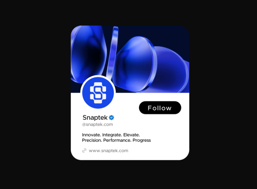 Snaptek 人工智能尖端科技品牌S字母logo設(shè)計(jì)vi設(shè)計(jì)，藍(lán)色科技風(fēng)