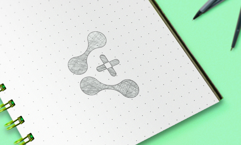 CareExcel 醫(yī)療保健解決方案公司logo設(shè)計(jì)vi設(shè)計(jì),分子結(jié)構(gòu)加十字 CareExcel 醫(yī)療保健解決方案公司logo設(shè)計(jì)vi設(shè)計(jì),分子結(jié)構(gòu)加十字