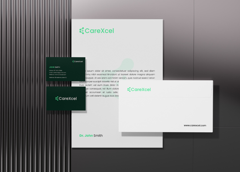 CareExcel 醫(yī)療保健解決方案公司logo設(shè)計(jì)vi設(shè)計(jì),分子結(jié)構(gòu)加十字 CareExcel 醫(yī)療保健解決方案公司logo設(shè)計(jì)vi設(shè)計(jì),分子結(jié)構(gòu)加十字