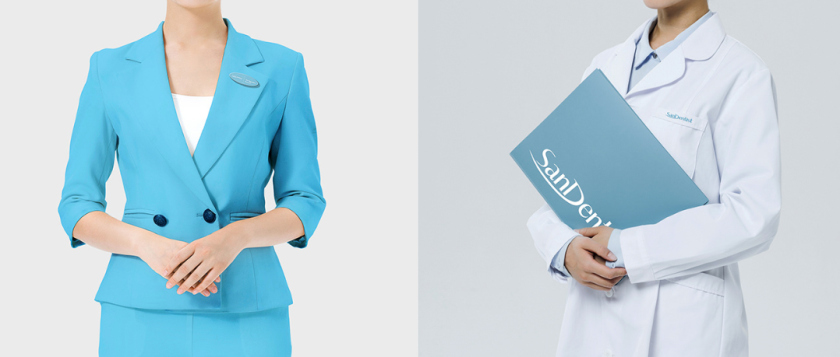 SanDentist 美容牙科品牌形象vi設計,清新風格突出安全與美麗 SanDentist 美容牙科品牌形象vi設計,清新風格突出安全與美麗