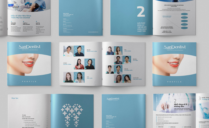 SanDentist 美容牙科品牌形象vi設計,清新風格突出安全與美麗 SanDentist 美容牙科品牌形象vi設計,清新風格突出安全與美麗