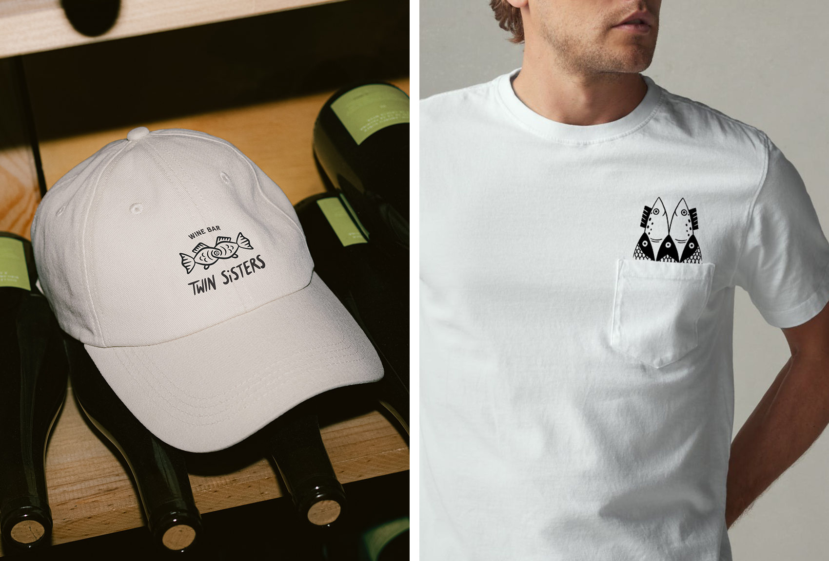 Twin Sisters 酒吧雙魚logo設(shè)計(jì)品牌視覺形象設(shè)計(jì) Twin Sisters 酒吧雙魚logo設(shè)計(jì)品牌視覺形象設(shè)計(jì)