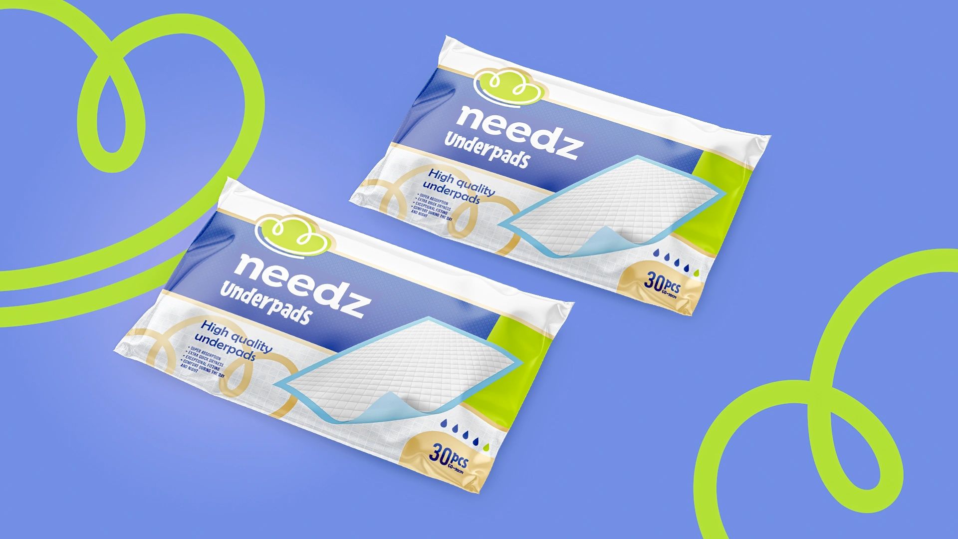 嬰兒與成人衛(wèi)生用品紙尿褲濕巾Needz品牌創(chuàng)建品牌起名logo設(shè)計(jì)包裝設(shè)計(jì)-上海品牌策劃公司
