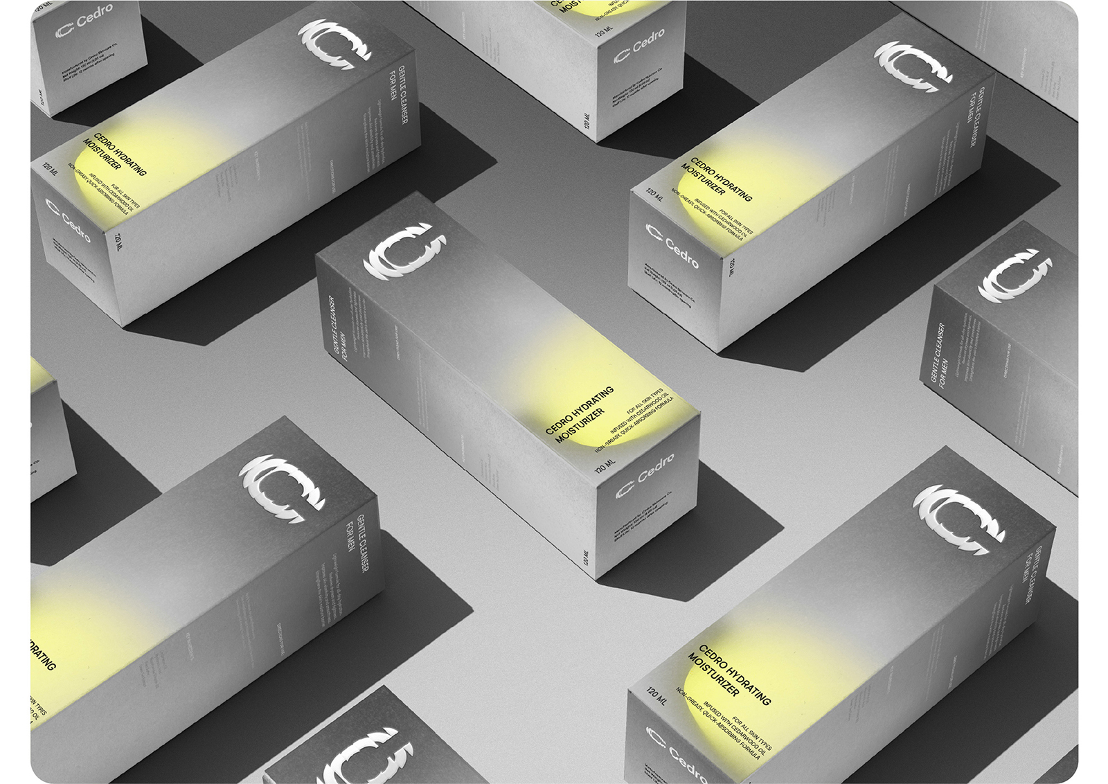 Cedro 男性護膚品品牌創(chuàng)建(潔面乳保濕霜精華液)-命名logo設(shè)計銀色包裝設(shè)計 Cedro 男性護膚品品牌創(chuàng)建(潔面乳保濕霜精華液)-命名logo設(shè)計銀色包裝設(shè)計
