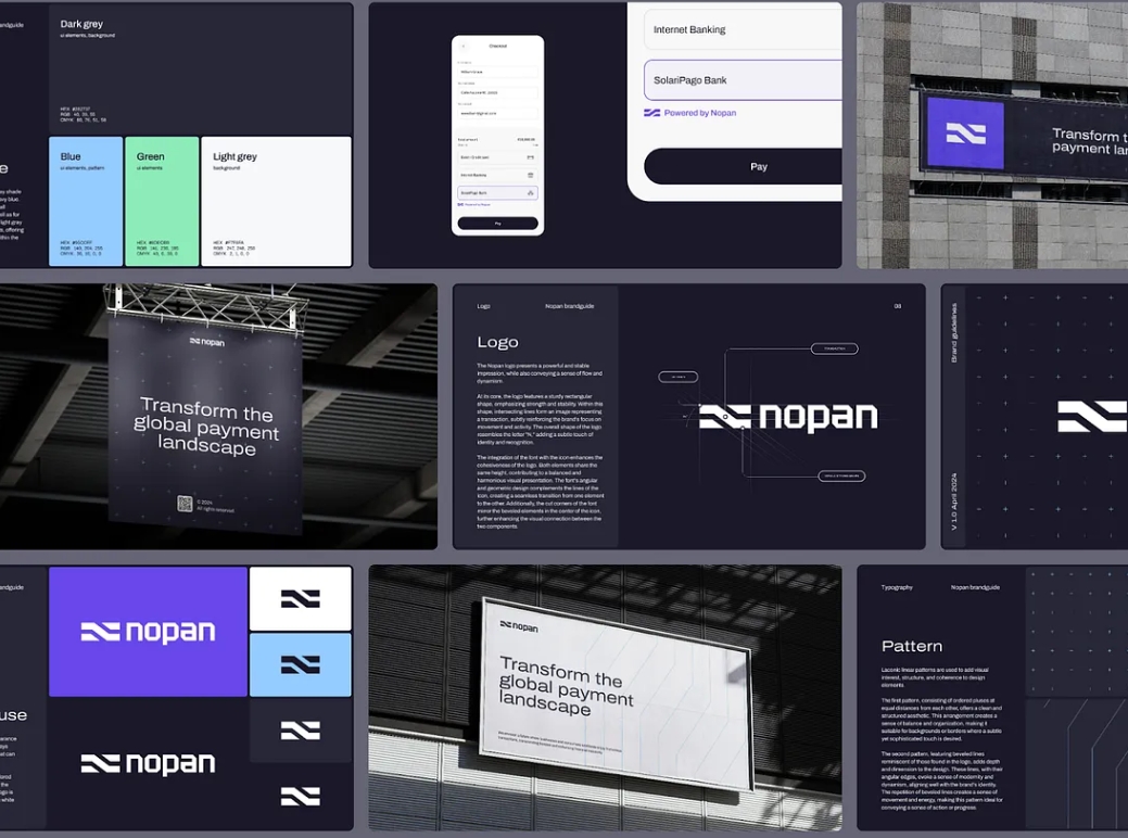 金融科技平臺的視覺識別vi設(shè)計