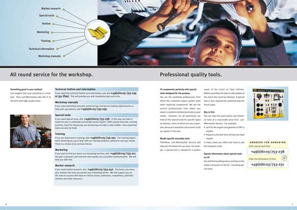 舍弗勒汽車售后配件宣傳冊設(shè)計-上海畫冊設(shè)計公司