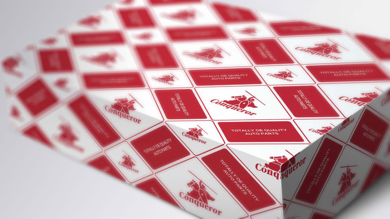 馬刺汽配包裝設計